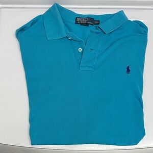 Polo by Ralph Lauren Men's Teal Polo Shirt